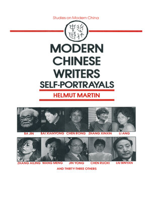 cover image of Modern Chinese Writers